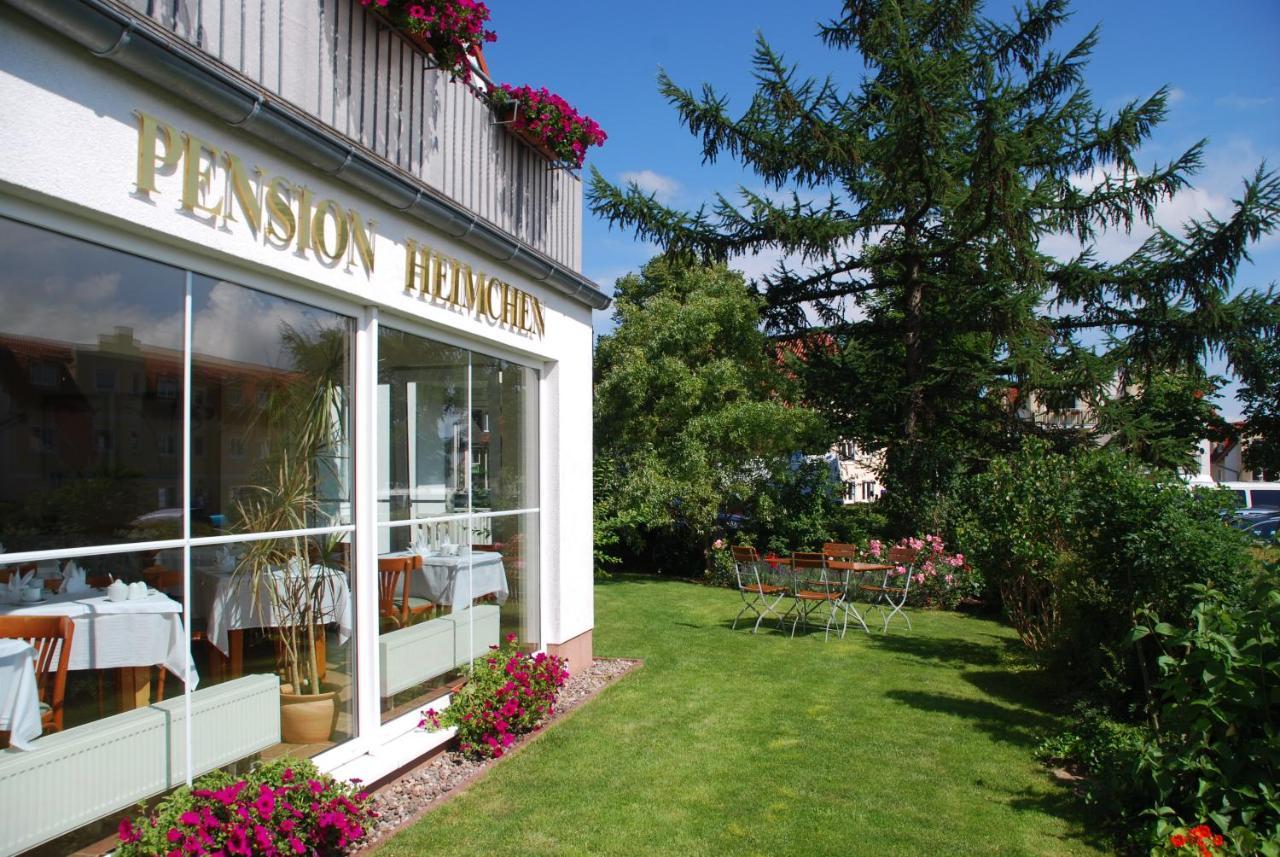 Pension Heimchen ゼーバート・ヘリングスドルフ エクステリア 写真